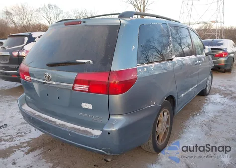2005 Toyota Sienna Xle Limited из США, поврежденный, VIN 5TDZA22C25S281049
